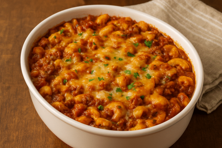 Deliciously Easy Johnny Marzetti Recipe