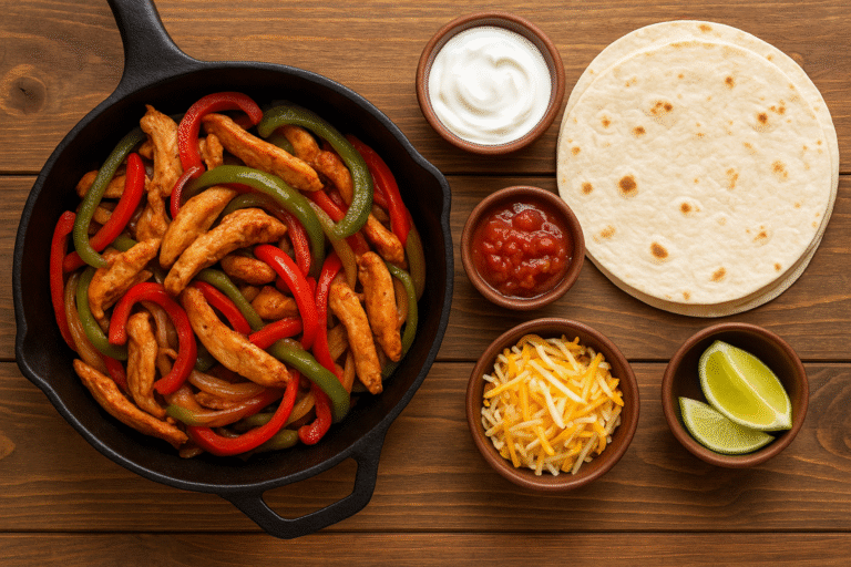 Easy Chicken Fajitas