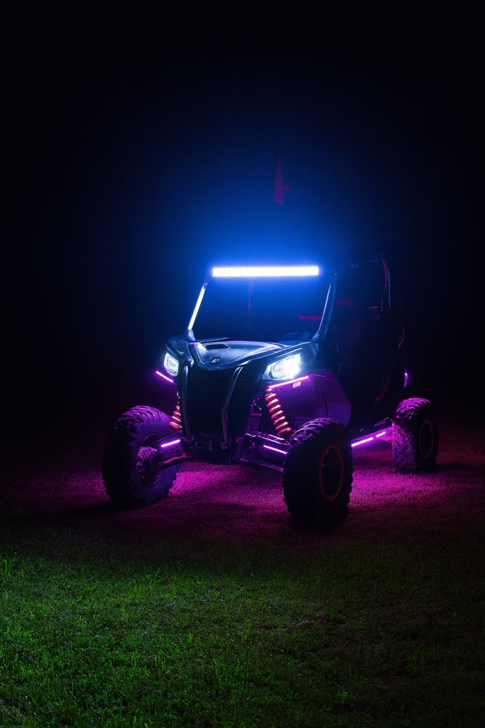 Can-am with TDE Lighting Installed