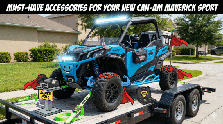 Top 10 accessories for Can-am Maverick Sport