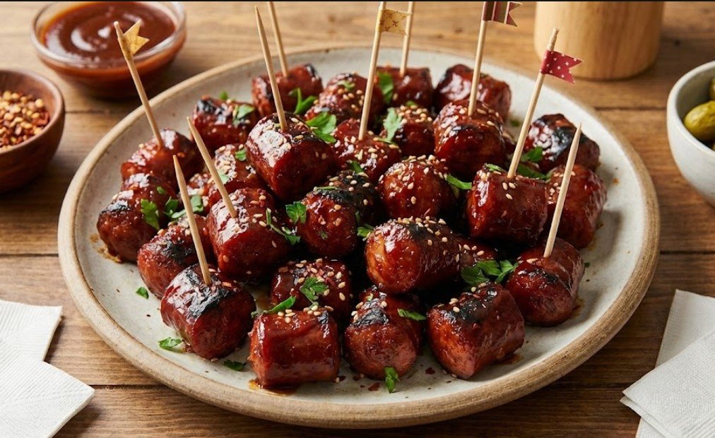 BBQ Smoked Sausage Bites