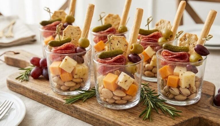 mini charcuterie cups